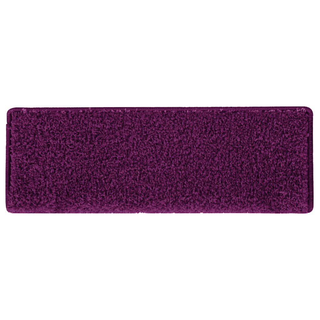 Trappematter 30 stk 65x21x4 cm rosa rektangulær kant