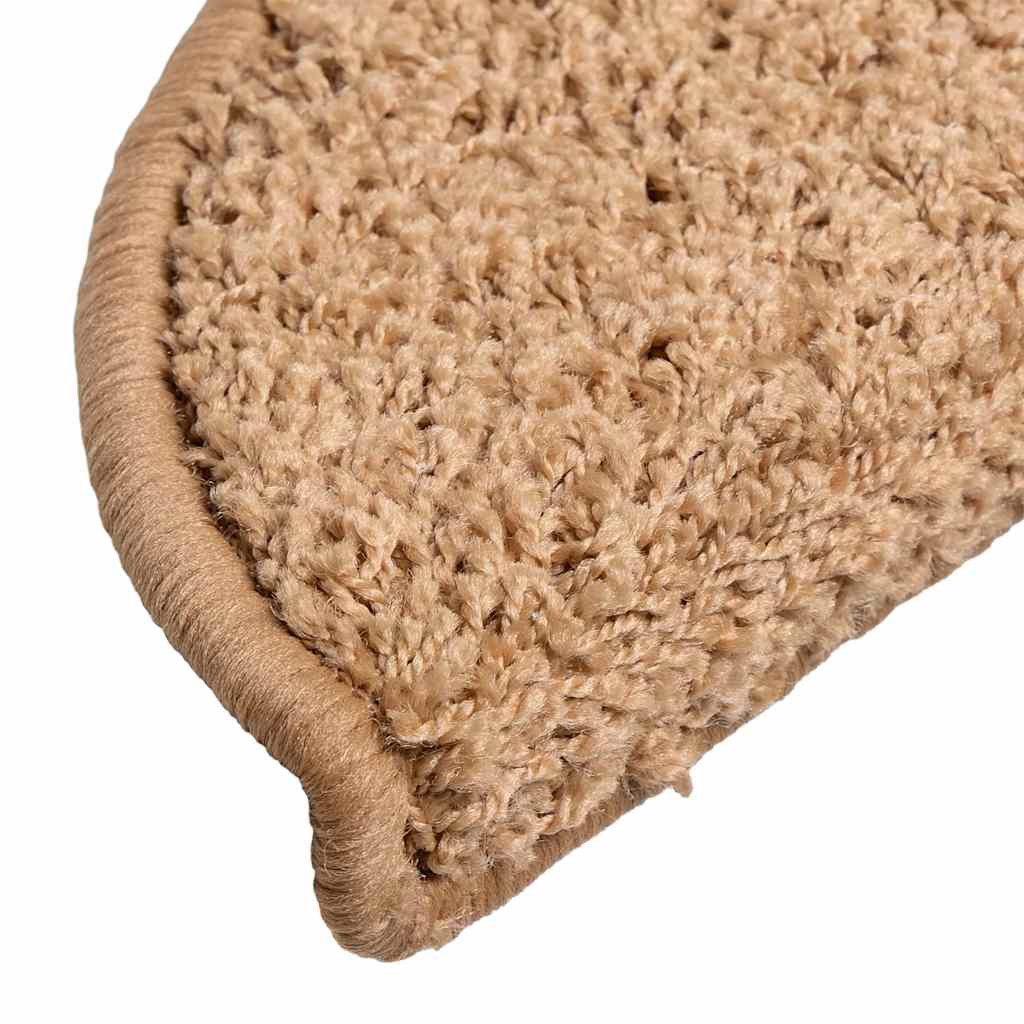 Trappematter 20 stk 56x17x3 cm beige halvrund
