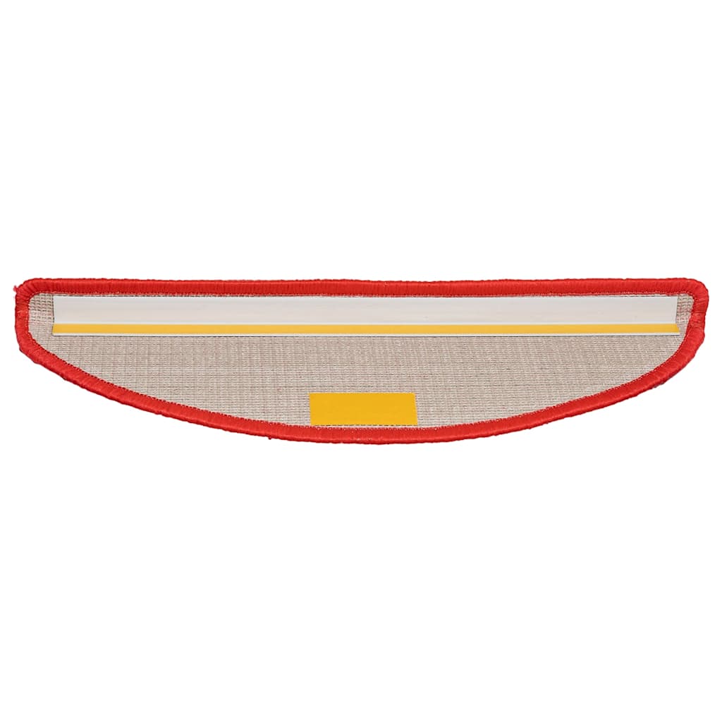 Trappematter 20 stk 56x17x3 cm røde halvrund