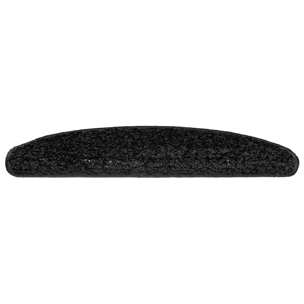 Trappematter 20 stk 65x21x4 cm svarte halvrund store