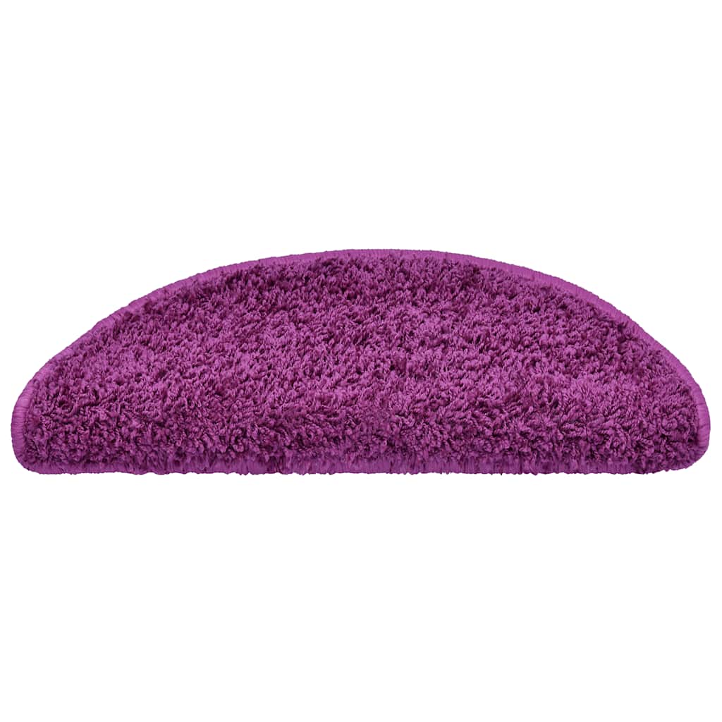 Trappematter 20 stk 65x21x4 cm fiolett halvrund stor