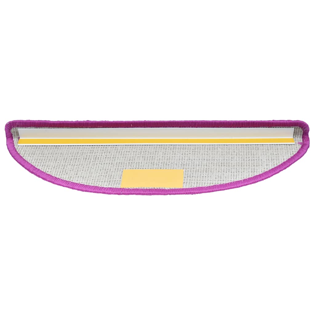 Trappematter 20 stk 65x21x4 cm fiolett halvrund stor