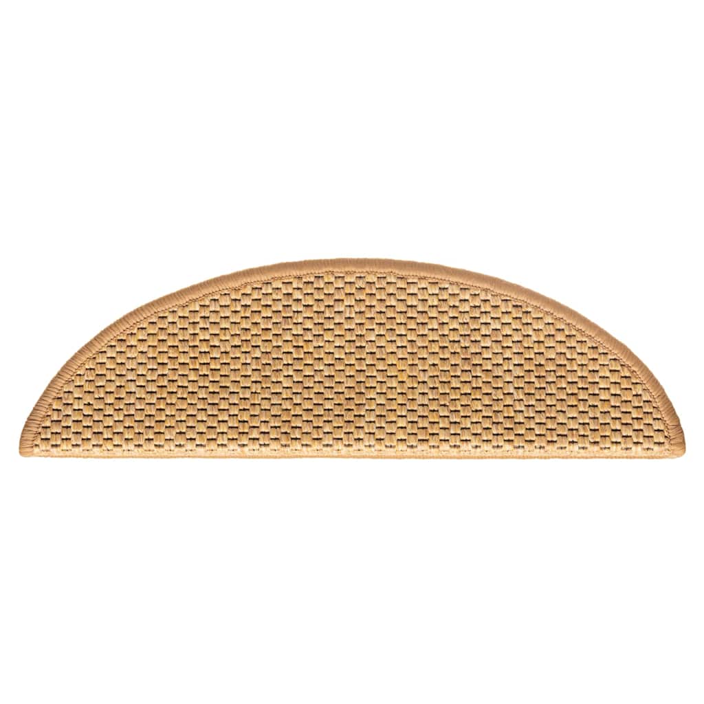 Selvklebende trappematter sisal 30 stk 56x17x3 cm sisal