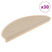 Selvklebende trappematter sisal 30 stk 65x21x4 cm berber