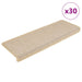 Selvklebende trappematter sisal 30 stk 65x21x4 cm Berber