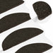 Selvklebende trappematter 20 stk antrasitt 56x17x3 cm