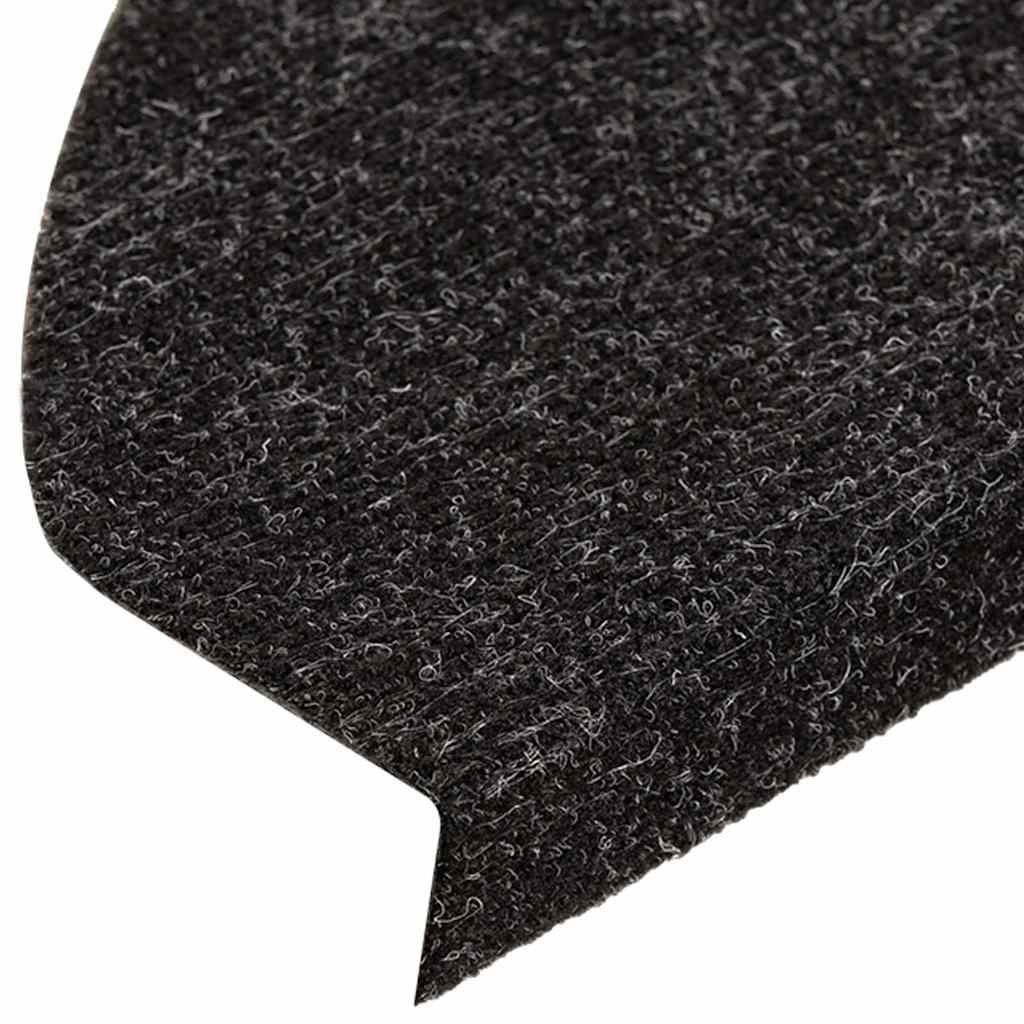Selvklebende trappematter 20 stk antrasitt 65x22,5x3,5 cm