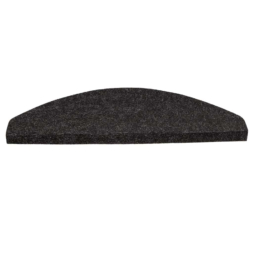 Selvklebende trappematter 30 stk antrasitt 65x22,5x3,5 cm