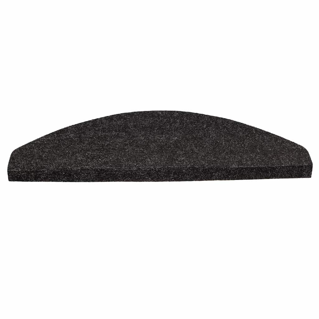 Selvklebende trappematter 30 stk svart 56x17x3 cm