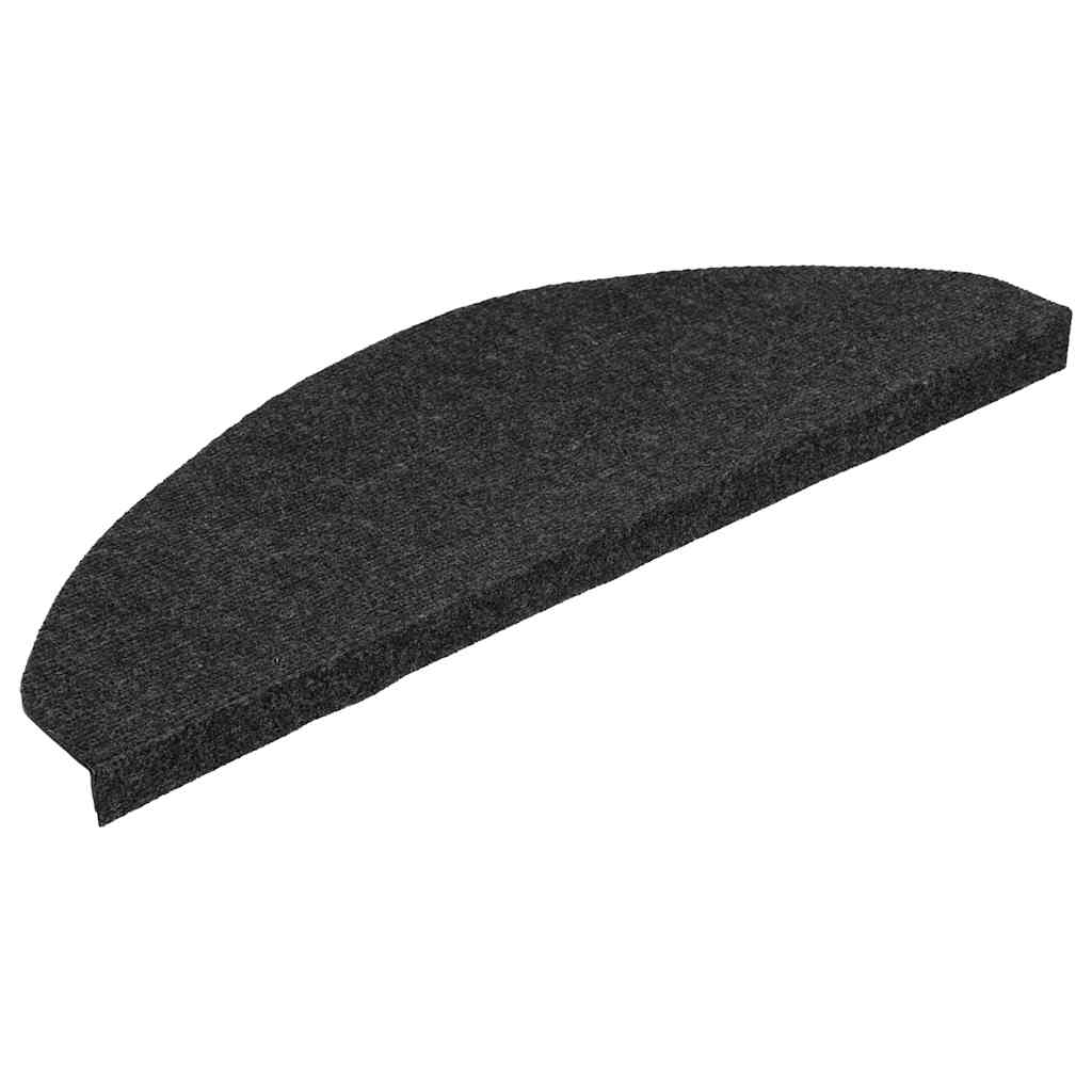 Selvklebende trappematter 30 stk svart 65x22,5x3,5 cm