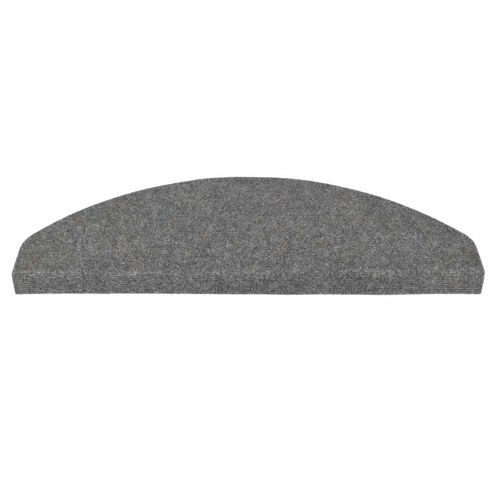 Selvklebende trappematter 20 stk grå 65x22,5x3,5 cm
