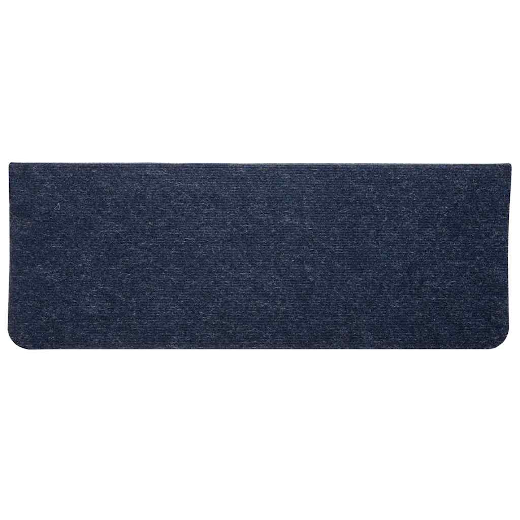Selvklebende trappematter 30 stk blå 65x24,5x3,5 cm