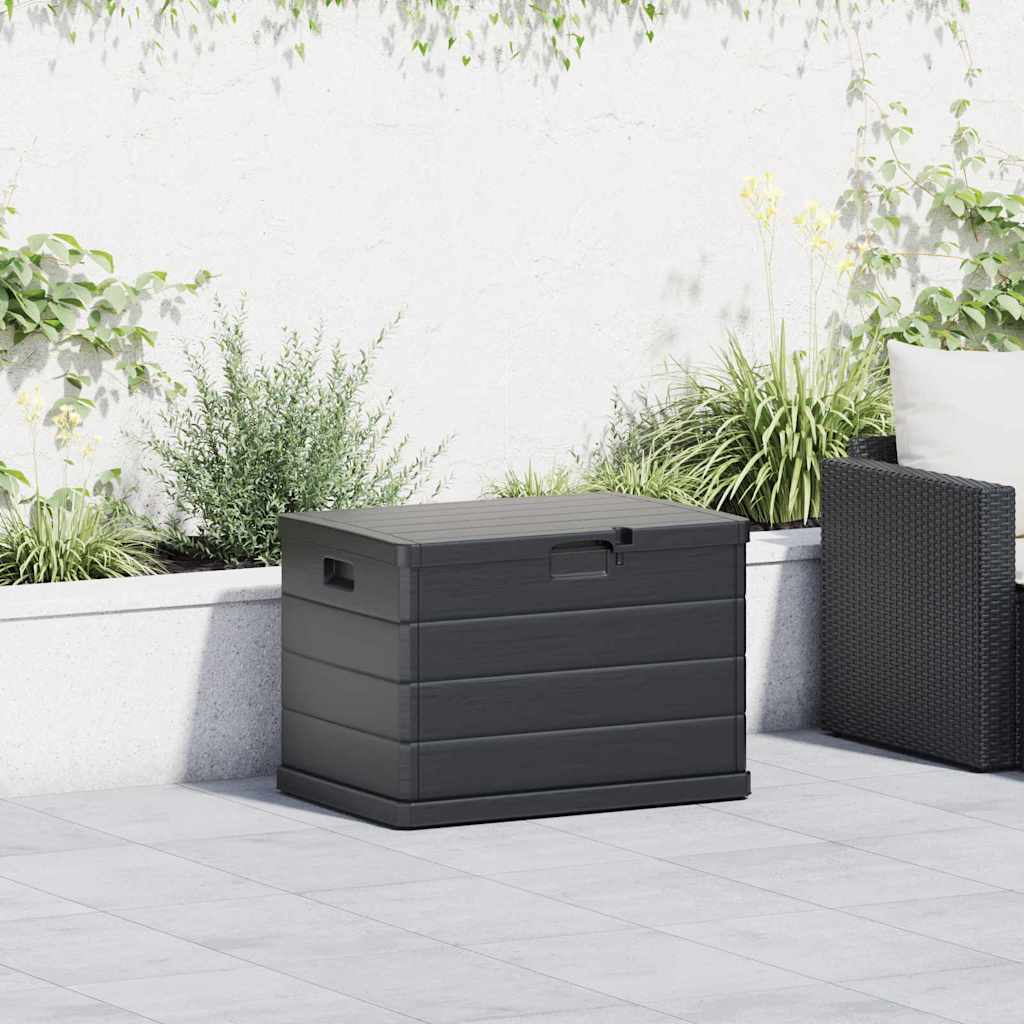 Hage Lagringsboks Antrasitt 77,5 x 54,5 x 53 cm Plast