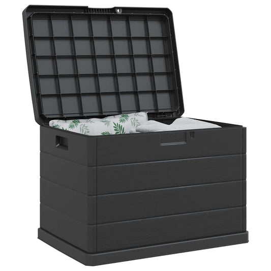 Hage Lagringsboks Antrasitt 77,5 x 54,5 x 53 cm Plast