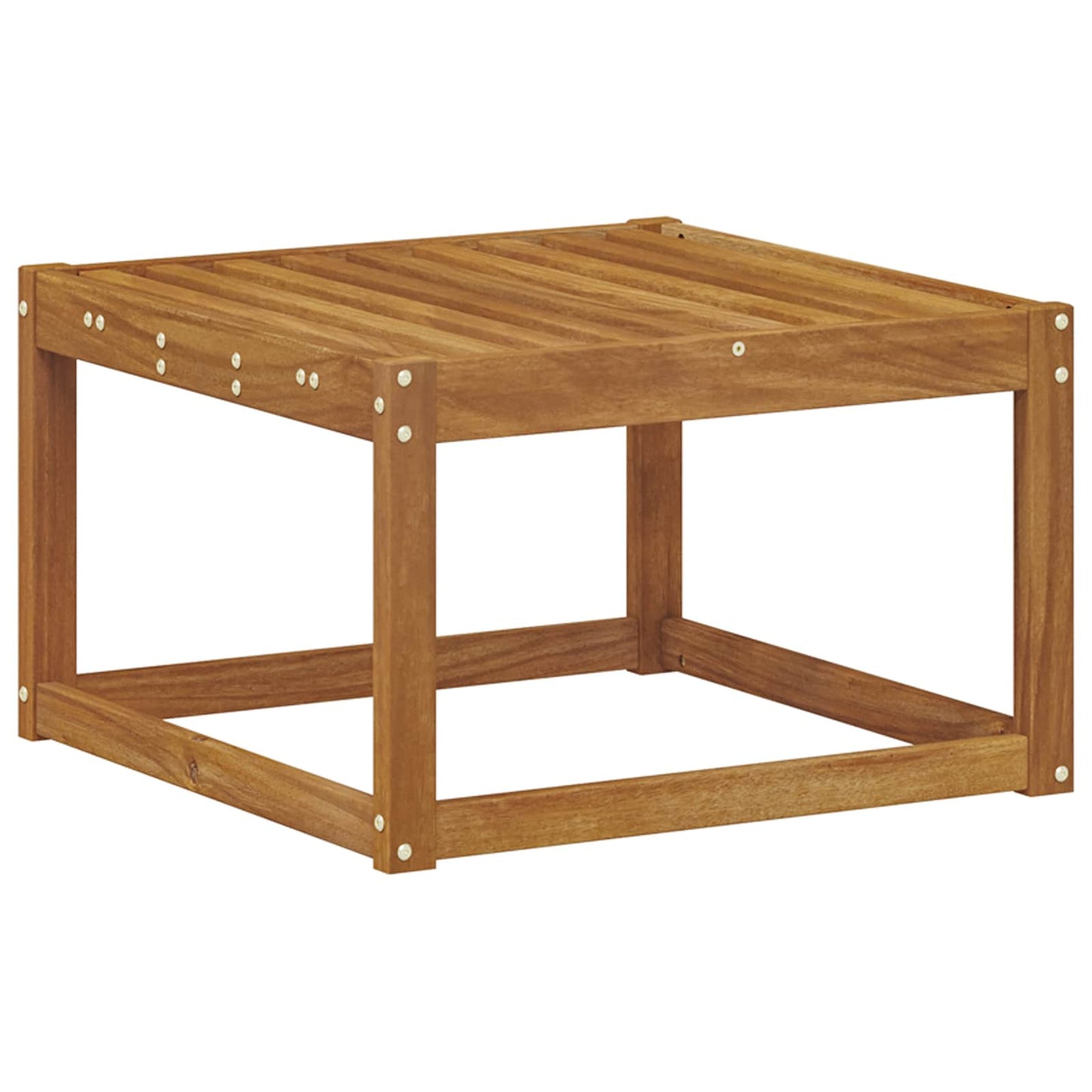 Utendørs sofa-sett 6 pcs Naturlig Konstruert tre