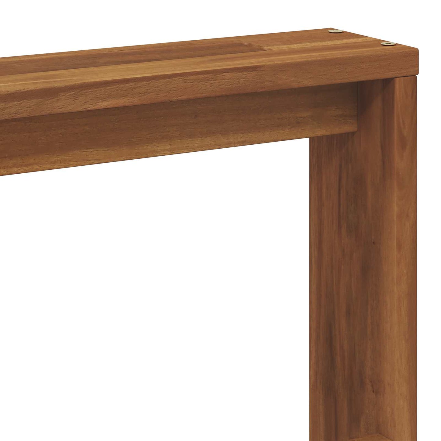 Utendørs sofa-sett 6 pcs Naturlig Konstruert tre