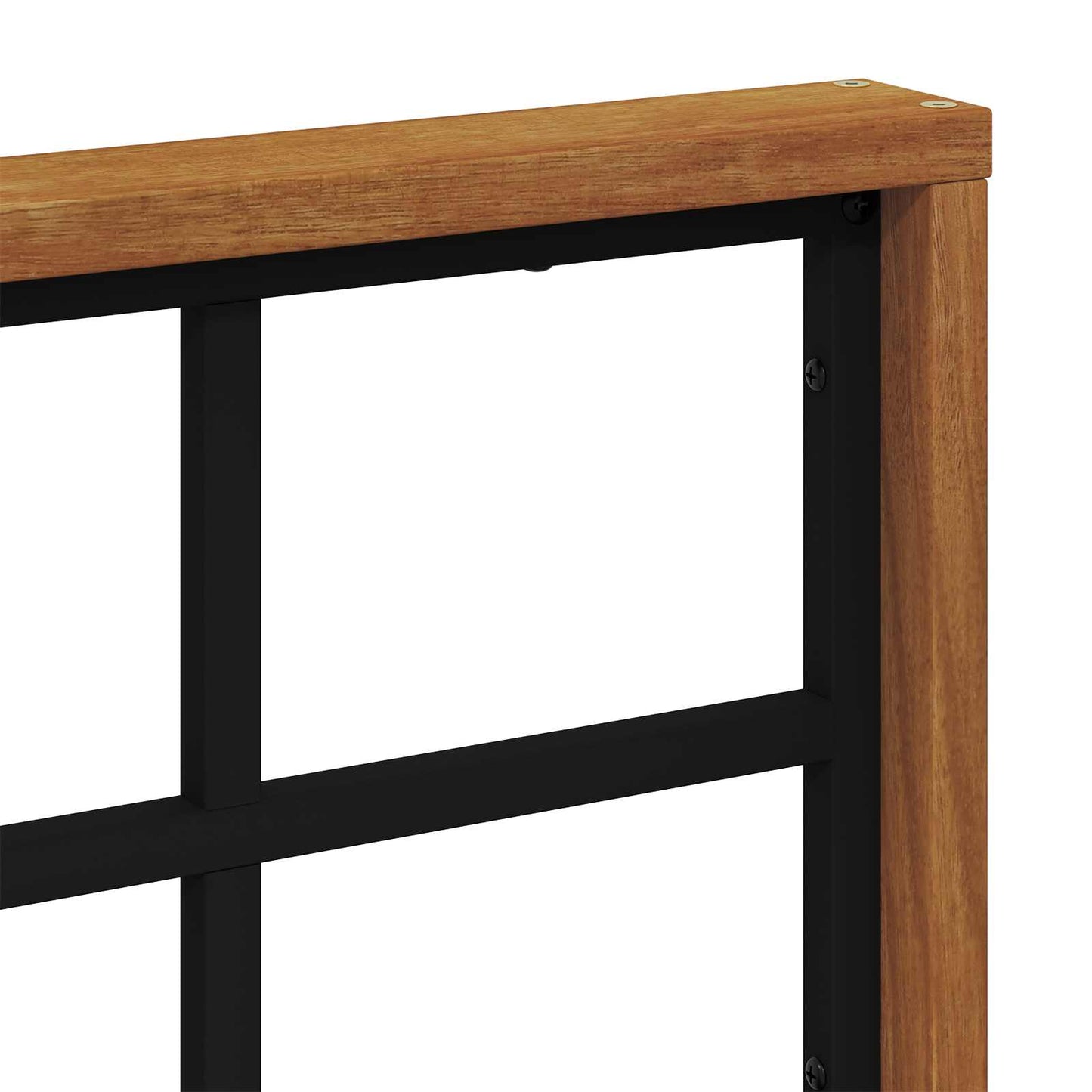 Utendørs sofa-sett 6 pcs Naturlig Konstruert tre