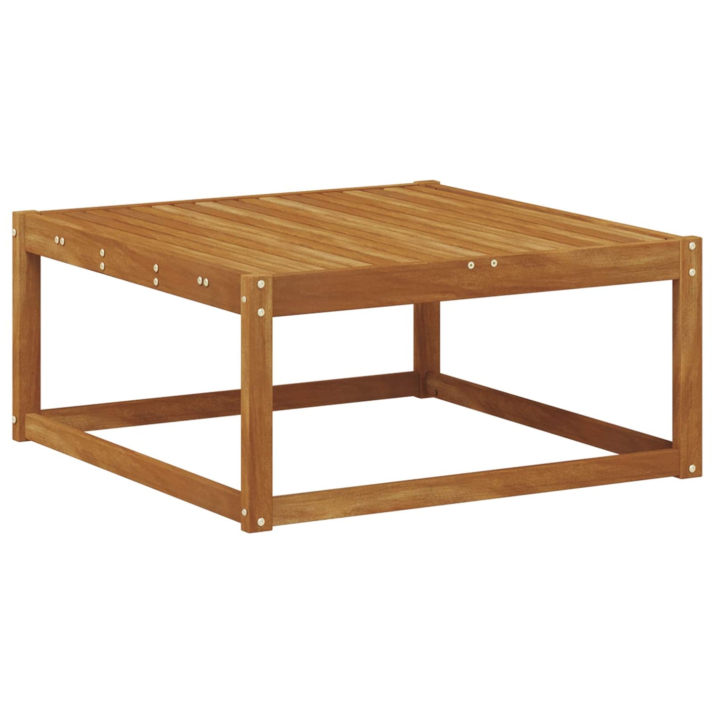 Utendørs sofa-sett 5 pcs Naturlig Solid akasietre
