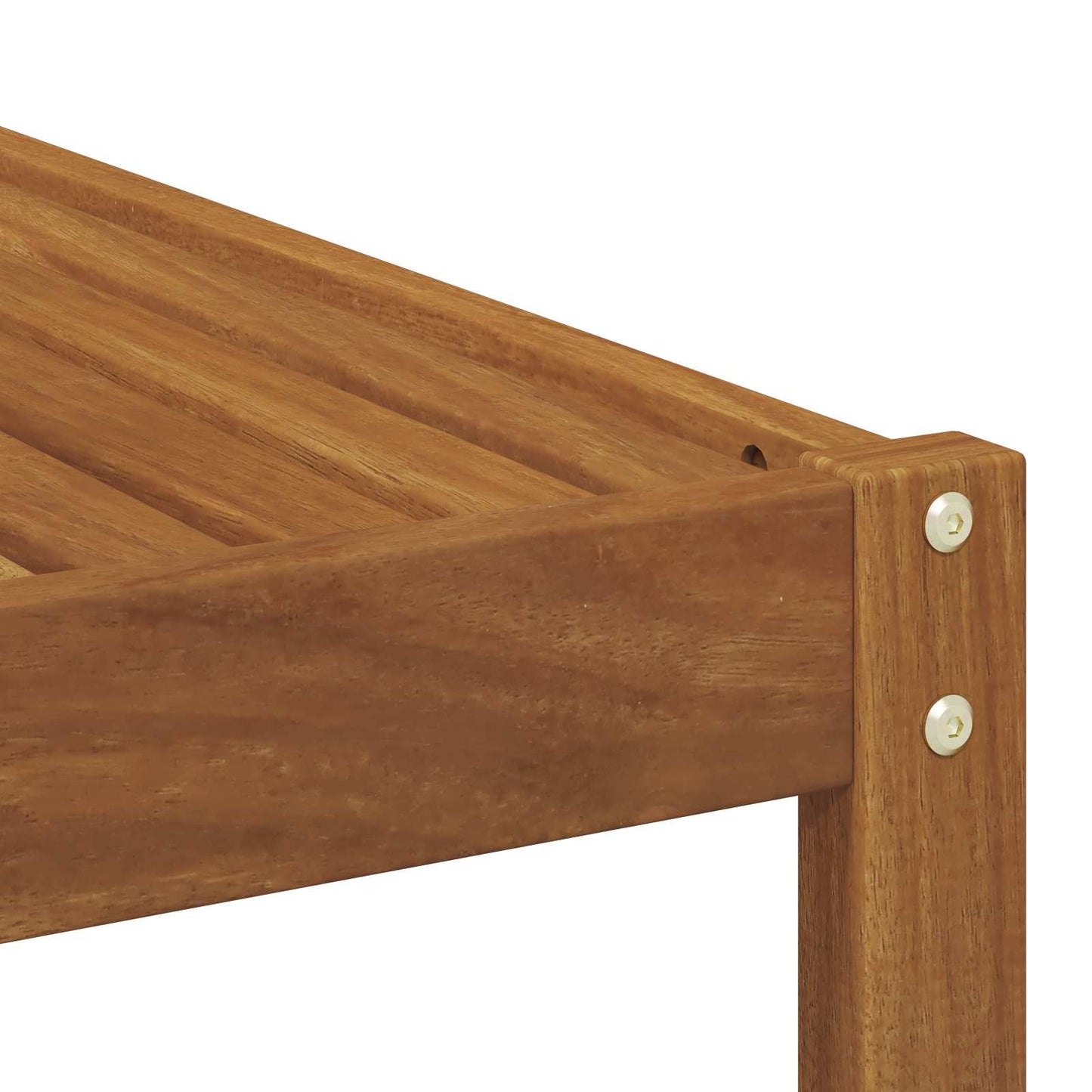 Utendørs sofa-sett 9 pcs Naturlig Solid akasietre