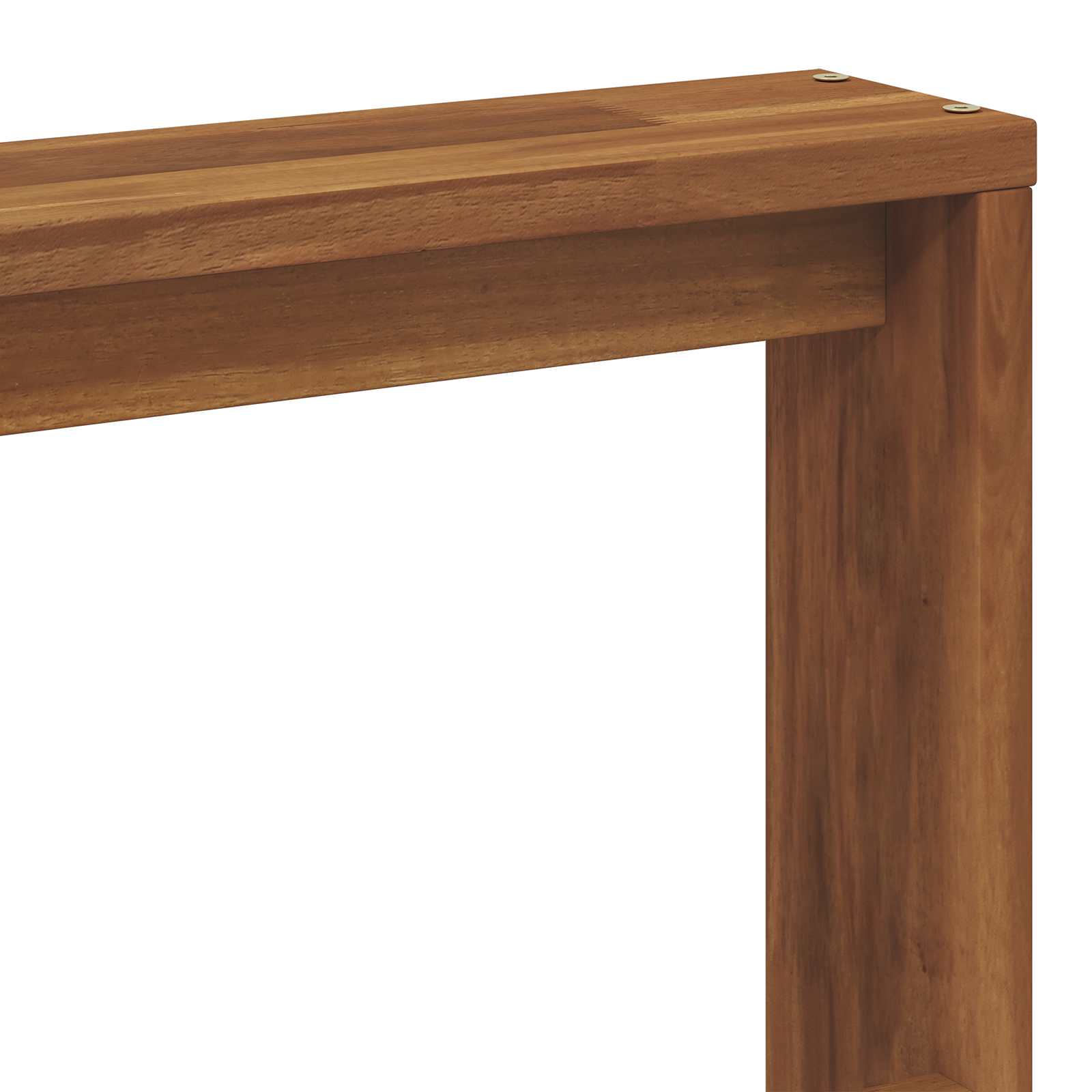Utendørs sofa-sett 6 pcs Naturlig Solid akasietre vidaXL
