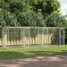 Hundebur sølv 600 x 200 x 200 cm Galvanisert Stål