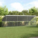 Hønsebur 3 pcs sølv 600 x 200 x 200 cm Galvanisert Stål