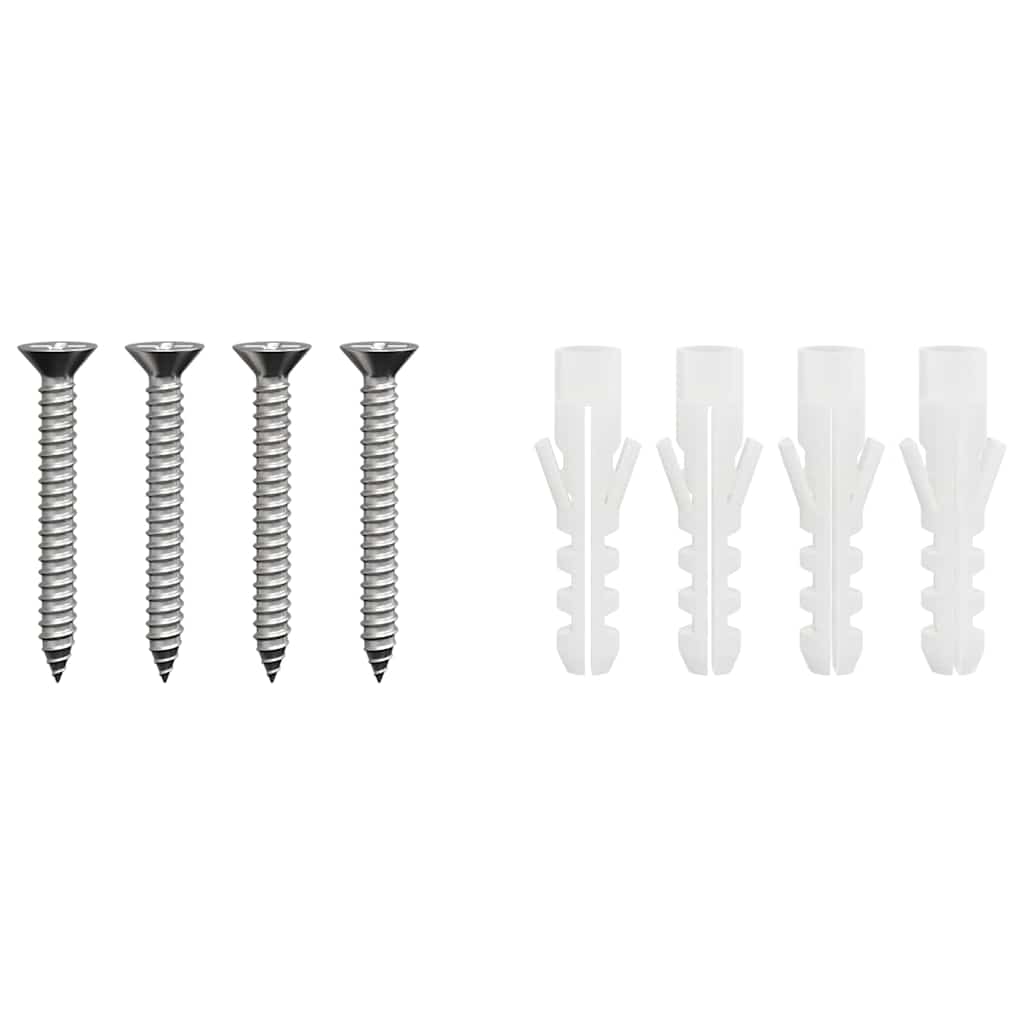 Kakkelovn Hode Forlengelse sølv 29 x 29 x 50 cm Rustfritt Stål