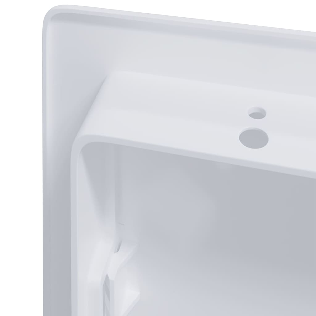 Tilkomstpaneler 2 pcs Hvit 15 x 23 cm ABS-plast