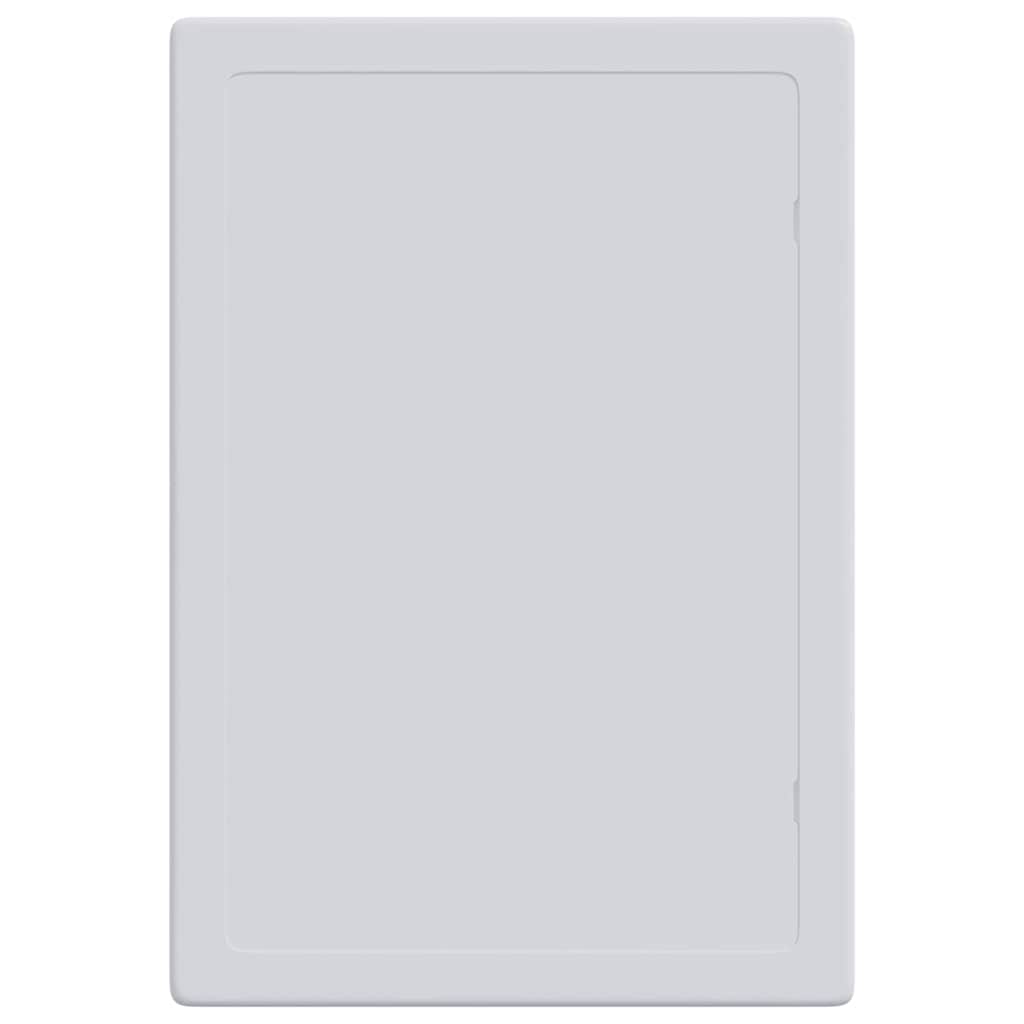 Tilkomstpaneler 2 pcs Hvit 15 x 23 cm ABS-plast