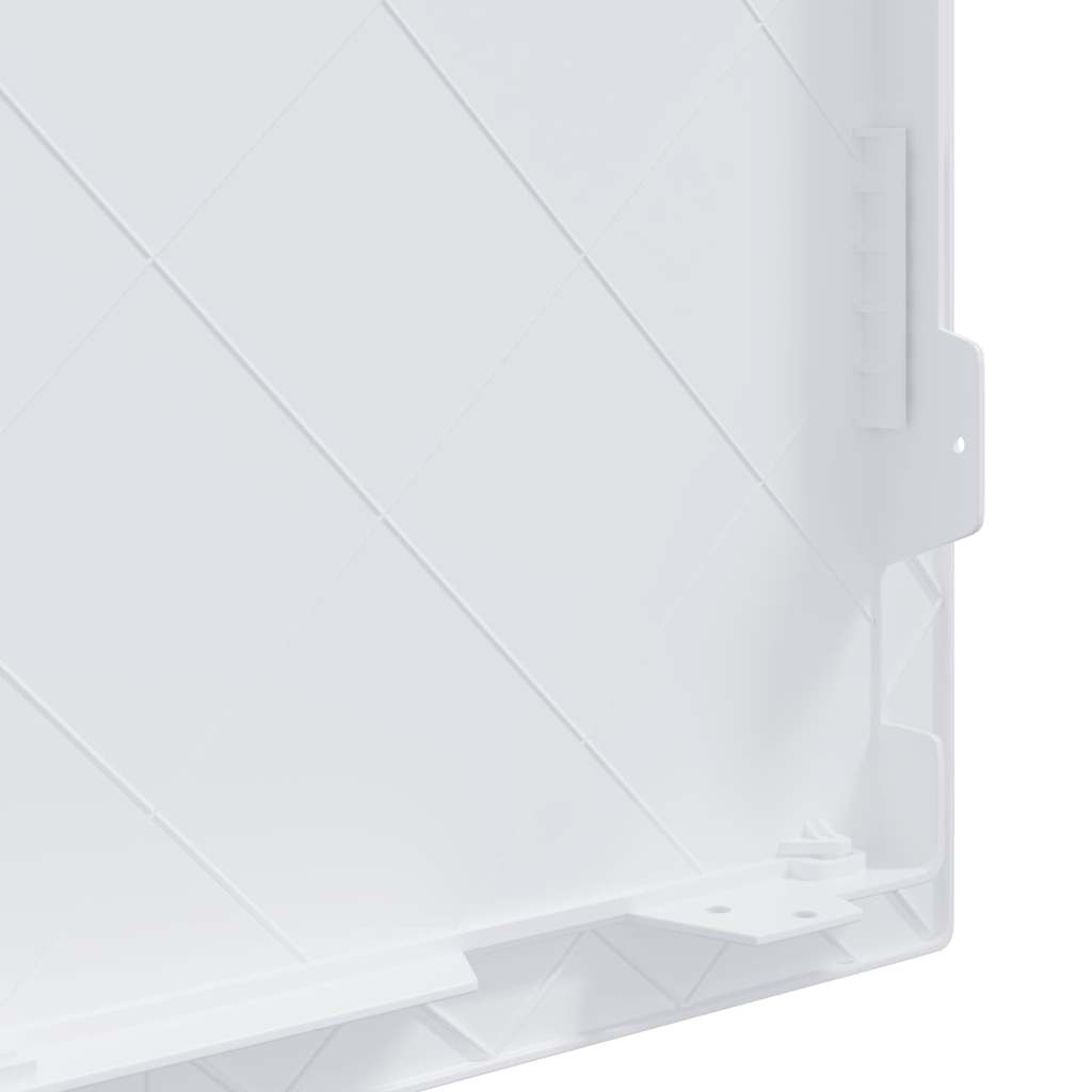 Tilkomstpaneler Hvit 40 x 40 cm ABS-plast