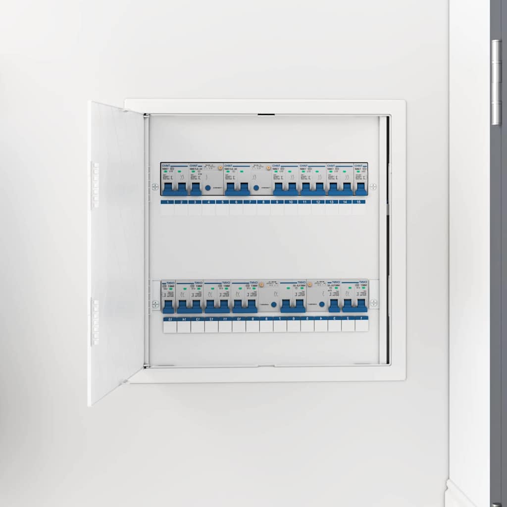 Tilkomstpaneler Hvit 40 x 40 cm ABS-plast