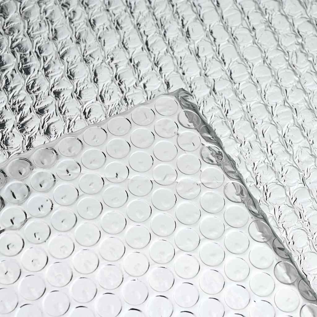 Varmereflektor for radiator sølv 5 x 1 m Polyethylen