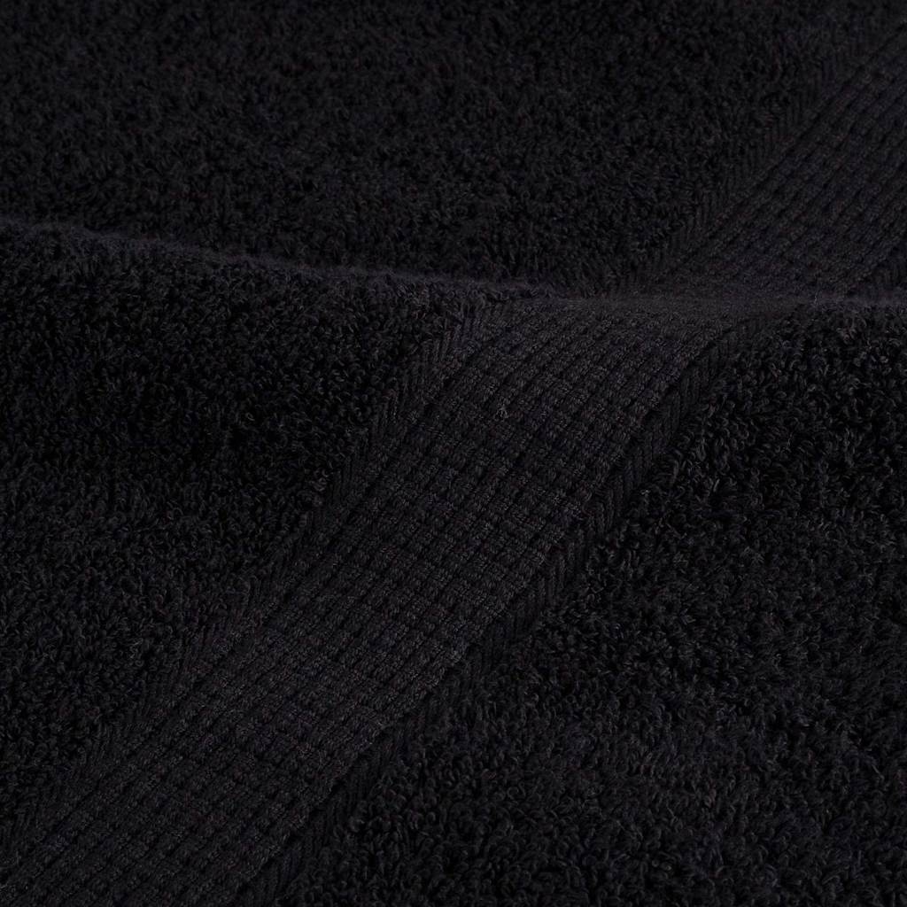 Gjesthåndkle SOLUND 50 pcs Svart 30 x 30 cm 550 gsm