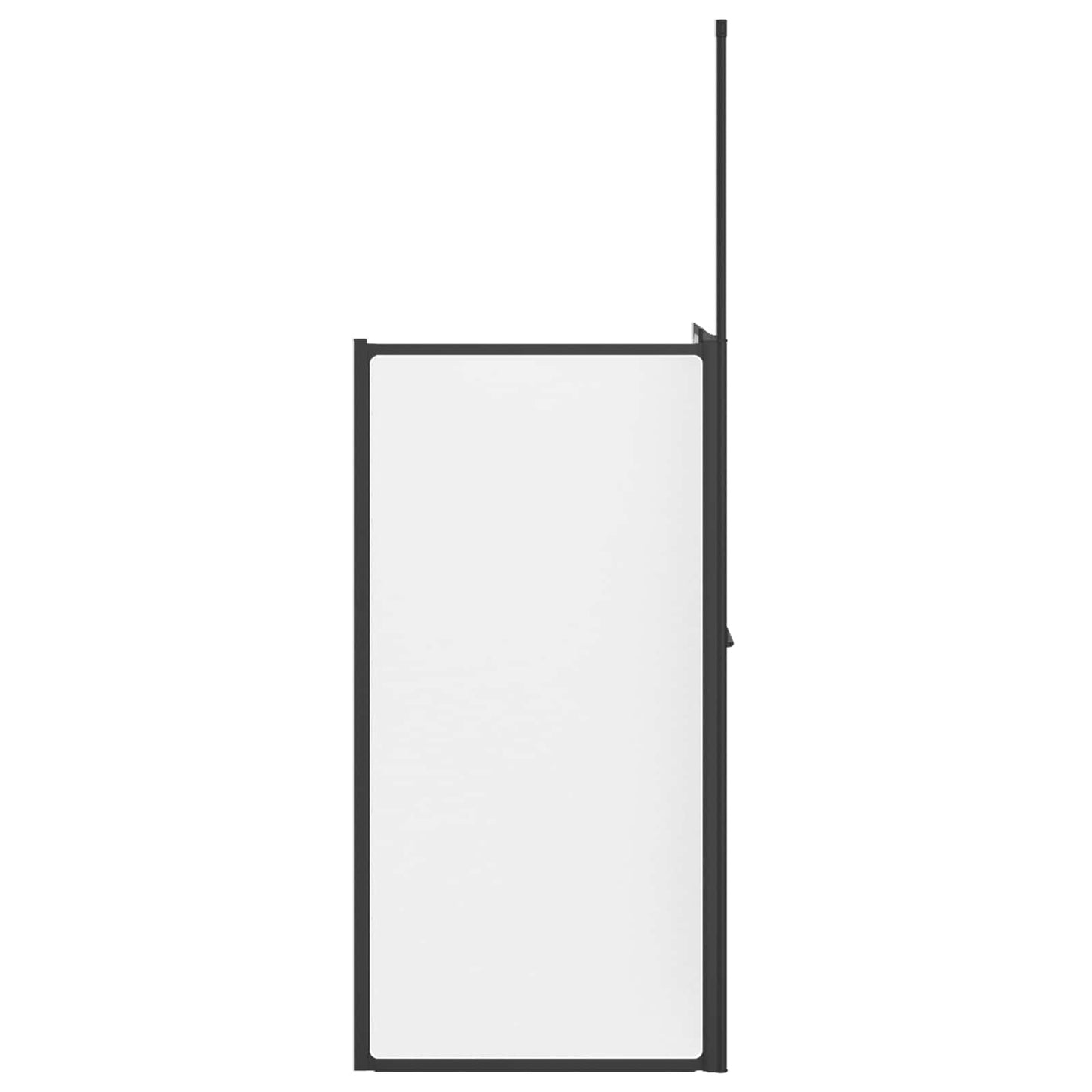 Dusjvegg Hvit 120 x 70 x 137 cm Aluminium