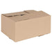 Sammenleggbar boks 50 pcs Naturlig 30 x 21,5 x 14 cm Papp