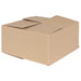 Sammenleggbar boks 50 pcs Naturlig 30 x 30 x 15 cm Papp