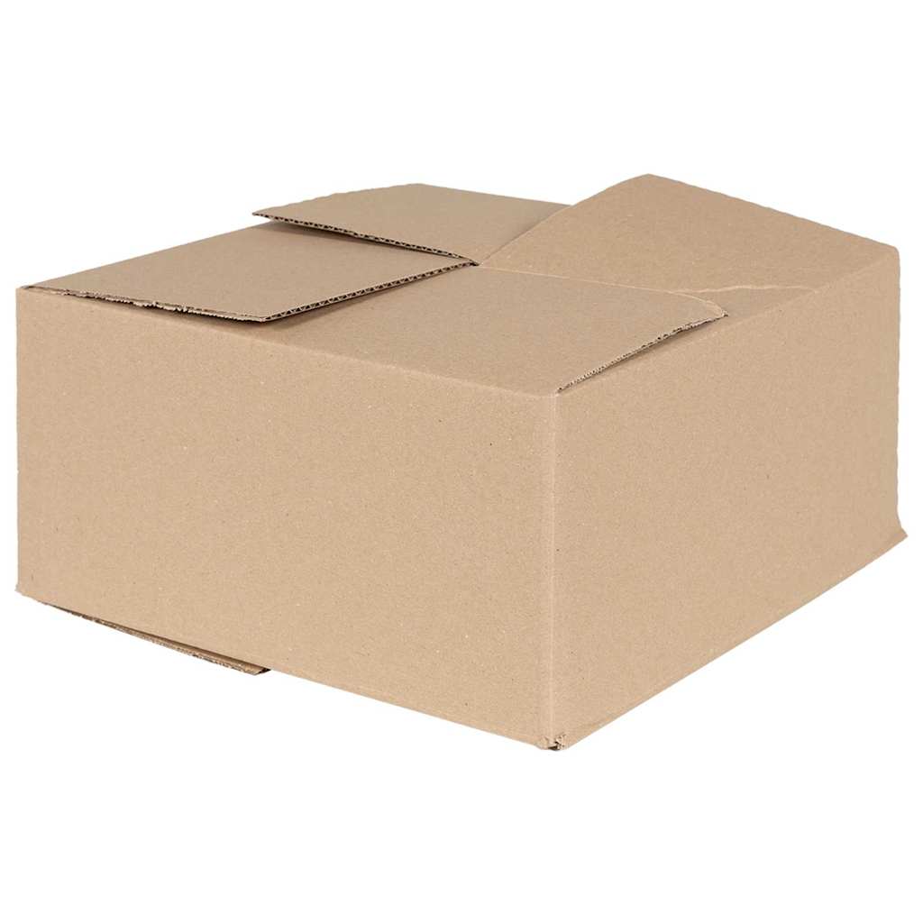 Sammenleggbar boks 50 pcs Naturlig 30 x 30 x 15 cm Papp