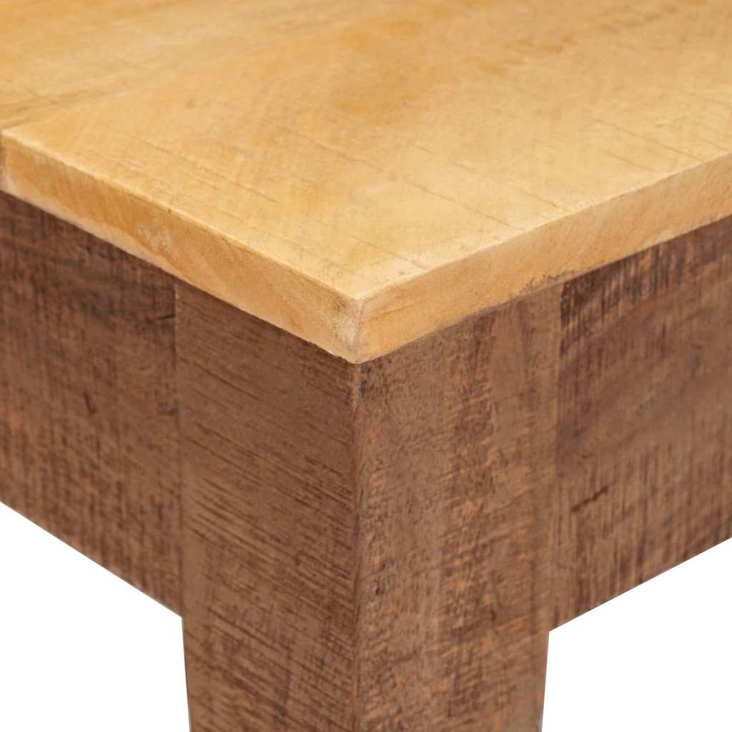 Kaffebord med skuff Brun 110 x 55 x 40 cm Massiv mango tre