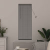 Vindu Persienne med gardiner sølv Aluminium