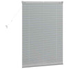 Vindu Persienne med gardiner sølv Aluminium