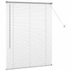 Vindu Persienne med gardiner sølv Aluminium