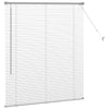 Vindu Persienne med gardiner sølv Aluminium