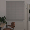 Vindu Persienne med gardiner sølv Aluminium