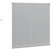 Vindu Persienne med gardiner sølv Aluminium