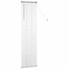 Vindu Persienne med gardiner sølv Aluminium