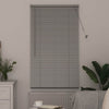 Vindu Persienne med gardiner sølv Aluminium