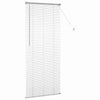 Vindu Persienne med gardiner sølv Aluminium