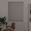 Vindu Persienne med gardiner sølv Aluminium