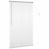 Vindu Persienne med gardiner sølv Aluminium