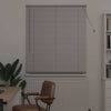 Vindu Persienne med gardiner sølv Aluminium